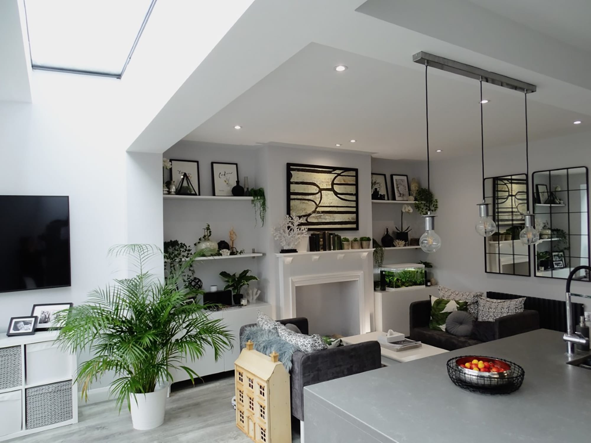 Contemporary extension and full renovation of 1930’s semi-detached house