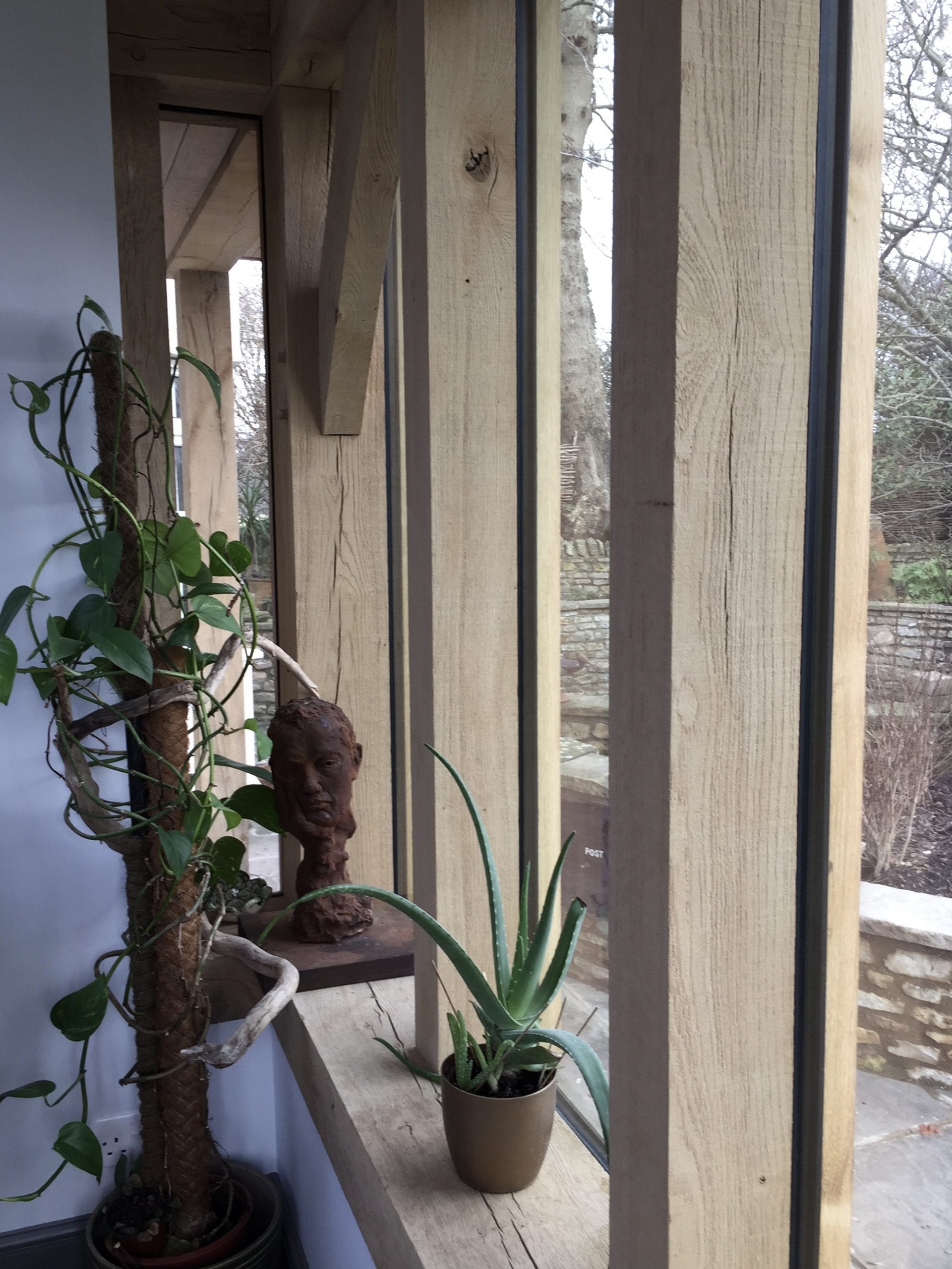 An additional room and new entrance for this family home within the green belt